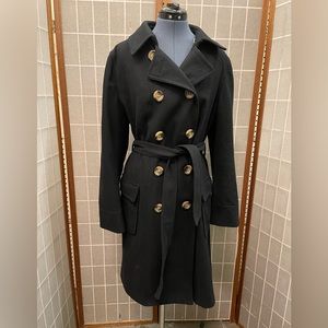 * Black Tailored Look dress peacoat wool Old navy XL Casual Formal Upholstery